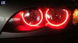 RGB δαχτυλίδια angel eyes led για BMW E46 coupe (1998-2003) / BMW E46 Sedan, Combi (1998-2005) - με τηλεχειρισμό για αλλαγή χρωμάτων