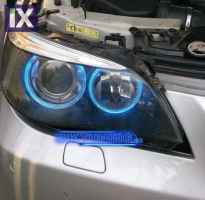 5W led για αυθεντικά angel eyes για BMW E39 / E60 / E53 X5 / E65 / E87 / E63 - λευκό χρώμα - 2τμχ.