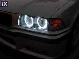 Δαχτυλίδια angel eyes για (CCFL) για BMW E36 / E38 / E39 - κίτρινο χρώμα