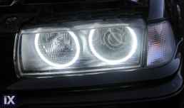 Δαχτυλίδια angel eyes για (CCFL) για BMW E36 / E38 / E39 - κίτρινο χρώμα