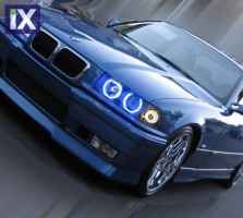 Δαχτυλίδια angel eyes για (CCFL) για BMW E36 / E38 / E39 - μπλε χρώμα