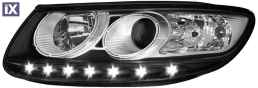 Φανάρια εμπρός led για Hyundai Santa Fe (2006-2009) , χωρίς λάμπες (Η7) - σετ 2τμχ.