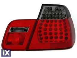 Πίσω φανάρια led για BMW E46 sedan (2001-2005) - φιμέ φλάς - σετ 2τμχ.