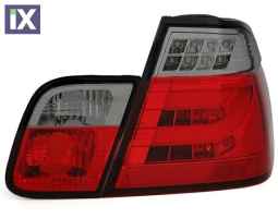 Πίσω φανάρια led για BMW E46 sedan (2001-2005) - φιμέ - σετ 2τμχ.