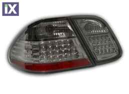 Πίσω φανάρια led για Mercedes CLK W208 (1997-2002) - φιμέ - σετ 2τμχ.