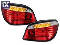 Πίσω φανάρια led για BMW E60 (2003-2007) - led φλας - σετ 2τμχ.