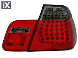 Πίσω φανάρια led για BMW E46 sedan (1998-2001) - φιμέ φλάς - σετ 2τμχ.