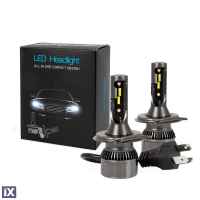 H4 12/24V 6.500K 6.400lm 50W CSP1860 LED LSF SERIES KIT M-TECH - 2 ΤΕΜ.