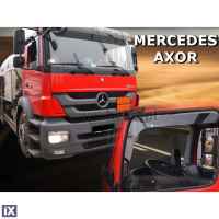 MERCEDES 817 2D 1991+ / AXOR 2D 2001+ ΖΕΥΓΑΡΙ ΑΝΕΜΟΘΡΑΥΣΤΕΣ ΦΟΡΤΗΓΟΥ ΑΠΟ ΕΥΚΑΜΠΤΟ ΦΙΜΕ ΠΛΑΣΤΙΚΟ HEKO - 2 ΤΕΜ.