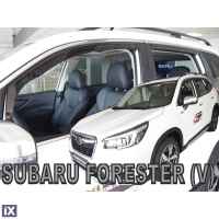 SUBARU FORESTER 5D 2019+ ΣΕΤ ΑΝΕΜΟΘΡΑΥΣΤΕΣ ΑΠΟ ΕΥΚΑΜΠΤΟ ΦΙΜΕ ΠΛΑΣΤΙΚΟ HEKO - 4 ΤΕΜ.