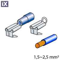 ΦΙΣΑΚΙΑ 6.3 x 0.8mm (40τμχ.)