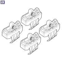 MAZDA 6 4D 01/13+ KIT ΑΚΡΑ (ΠΟΔΙΑ) ΓΙΑ ΜΠΑΡΕΣ NORDRIVE