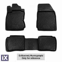 HYUNDAI i20 02/2009-2014 ΜΑΡΚΕ ΠΑΤΑΚΙΑ ΣΕ ΣΚΑΦΗ TPE ΛΑΣΤΙΧΟ ΣΕ ΜΑΥΡΟ ΧΡΩΜΑ NOVLINE - 4 ΤΕΜ.