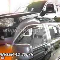 FORD RANGER 2 4D 2007-2012 ΖΕΥΓΑΡΙ ΑΝΕΜΟΘΡΑΥΣΤΕΣ ΑΠΟ ΕΥΚΑΜΠΤΟ ΦΙΜΕ ΠΛΑΣΤΙΚΟ HEKO - 2 ΤΕΜ.