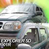 FORD EXPLORER 2 5D 1996-2001 ΖΕΥΓΑΡΙ ΑΝΕΜΟΘΡΑΥΣΤΕΣ ΑΠΟ ΕΥΚΑΜΠΤΟ ΦΙΜΕ ΠΛΑΣΤΙΚΟ HEKO - 2 ΤΕΜ.