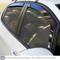 CITROEN C3 5D 2002-03/2010 ΣΕΤ ΑΝΕΜΟΘΡΑΥΣΤΕΣ ΑΥΤΟΚΙΝΗΤΟΥ ΑΠΟ ΕΥΚΑΜΠΤΟ ΦΙΜΕ ΠΛΑΣΤΙΚΟ HEKO - 4 ΤΕΜ.