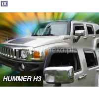 HUMMER H3 2006-2010 5D ΣΕΤ ΑΝΕΜΟΘΡΑΥΣΤΕΣ ΑΥΤΟΚΙΝΗΤΟΥ ΑΠΟ ΕΥΚΑΜΠΤΟ ΦΙΜΕ ΠΛΑΣΤΙΚΟ HEKO - 4 ΤΕΜ.