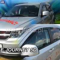 DODGE JOURNEY 5D 2008-2020 / FIAT FREEMONT 5D 2011-2020 ΖΕΥΓΑΡΙ ΑΝΕΜΟΘΡΑΥΣΤΕΣ ΑΠΟ ΕΥΚΑΜΠΤΟ ΦΙΜΕ ΠΛΑΣΤΙΚΟ HEKO - 2 ΤΕΜ.