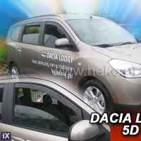 DACIA LODGY 5D 2012-2020 / DACIA DOKKER 4D 2012-2020 ΖΕΥΓΑΡΙ ΑΝΕΜΟΘΡΑΥΣΤΕΣ ΑΠΟ ΕΥΚΑΜΠΤΟ ΦΙΜΕ ΠΛΑΣΤΙΚΟ HEKO - 2 ΤΕΜ.