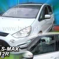 FORD S-MAX 5D 2010-2014 ΖΕΥΓΑΡΙ ΑΝΕΜΟΘΡΑΥΣΤΕΣ ΑΠΟ ΕΥΚΑΜΠΤΟ ΦΙΜΕ ΠΛΑΣΤΙΚΟ HEKO - 2 ΤΕΜ.