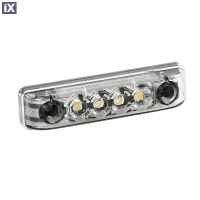 ΦΩΣ ΟΓΚΟΥ ΦΟΡΤΗΓΟΥ 9-33V 4LED 16x65mm ΛΕΥΚΟ ΑΔΙΑΒΡΟΧΟ LAMPA - 1ΤΕΜ.