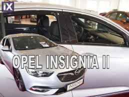 OPEL INSIGNIA II 5D 2017+ ΣΕΤ ΑΝΕΜΟΘΡΑΥΣΤΕΣ ΑΥΤΟΚΙΝΗΤΟΥ ΑΠΟ ΕΥΚΑΜΠΤΟ ΦΙΜΕ ΠΛΑΣΤΙΚΟ HEKO - 4 ΤΕΜ.