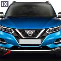 NISSAN QASHQAI 2017+ ΤΡΙΜ ΜΑΡΚΕ ΠΡΟΦΥΛΑΚΤΗΡΑ ΧΡΩΜΙΟ ΜΕΤΑΛΛΙΚΟ