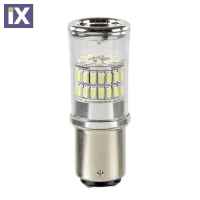 P21/5W 12-28V MEGA-LED48 6.500K BAY15d 370LM ΔΙΑΘΛΑΣΗΣ (ΔΙΠΟΛΙΚΟ) BLISTER 1ΤΕΜ.