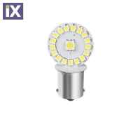 P21W 24-28V BA15s 260lm ΜΟΝΟΠΟΛΙΚΟ ΛΕΥΚΟ ΔΙΑΘΛΑΣΗΣ HYPER-LED102 2ΤΕΜ.