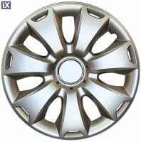 FORD FIESTA/FOCUS/C-MAX ΜΑΡΚΕ ΤΑΣΙΑ 15 INCH CROATIA COVER (4 ΤΕΜ.)