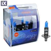 H1 12V 55W P14,5s 5.000K POWERTEC XENON BLUE 2ΤΕΜ. M-TECH