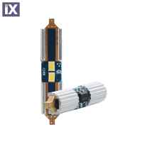 ΛΑΜΠΑΚΙΑ ΠΛΑΦΟΝΙΕΡΑΣ C5W/C10W 12V 2W SV8,5 42mm CAN-BUS+RADIATOR LED 2xSMD3632 SAMSUNG ΛΕΥΚΟ 1ΤΕΜ