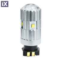 PYW24W 12V PG18d-1 30W LED 6xCREE PREMIUM ΛΕΥΚΟ 1ΤΕΜ.