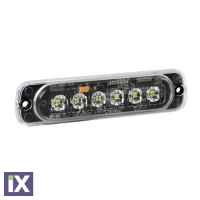 ΣΤΡΟΜΠΟ ΠΟΡΤΟΚΑΛΙ LS1 12/24V ΜΕ 6 LED 19 ΧΡΗΣΕΩΝ ΑΔΙΑΒΡΟΧΟ 113x28mm 1ΤΕΜ.