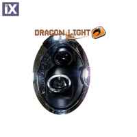 BMW MINI R50/R52/R53 01-06 DRAGONLIGHT+LED BLACK