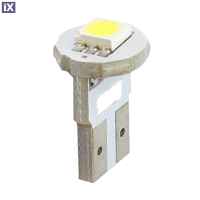 T10 W5W 12V W2,1x9,5d LED 1xSMD5050 ΛΕΥΚΟ (ΚΑΡΦΩΤΟ ΑΚΑΛΥΚΟ) BLISTER 2ΤΕΜ. M-TECH