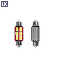 ΛΑΜΠΑΚΙΑ ΠΛΑΦΟΝΙΕΡΑΣ C5W 12V 170lm 2,8W 6000K 39mm LED ΛΕΥΚΟ CANBUS 2ΤΕΜ.