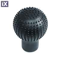 ΚΑΛΥΜΜΑ ΓΙΑ ΠΟΜΟΛΟ ΤΑΧΥΤΗΤΩΝ GEAR KNOB COVER ΜΑΥΡΟ ΣΙΛΙΚΟΝΗΣ 80x55x30mm SIMONI RACING - 1 Τεμ.