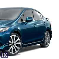 HONDA CIVIC 4D 2012+ TRIM ΜΑΡΚΕ ΠΑΡΑΘΥΡΩΝ ΑΥΤΟΚΟΛΛΗΤΑ ΧΡΩΜΙΟΥ 4ΤΕΜ.