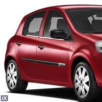 RENAULT CLIO 5D 2006+ TRIM ΜΑΡΚΕ ΠΑΡΑΘΥΡΩΝ ΑΥΤΟΚΟΛΛΗΤΑ ΧΡΩΜΙΟΥ 4ΤΕΜ.