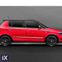 SKODA FABIA 5D 2013+ ΠΡΟΣΤΑΤΕΥΤΙΚΗ ΦΑΣΑ ΠΟΡΤΑΣ ΠΛΑΣΤΙΚΟ ΧΡΩΜΙΟ 8ΤΕΜ.