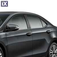 TOYOTA COROLLA 4D 2014+ TRIM ΜΑΡΚΕ ΠΑΡΑΘΥΡΩΝ ΑΥΤΟΚΟΛΛΗΤΑ ΧΡΩΜΙΟΥ 4ΤΕΜ.