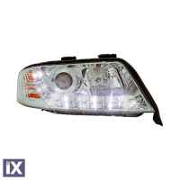 Φανάρια AUDI A6 5/97-5/01 Dayline +LED CHROME