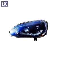 Φανάρια diederichs VW GOLF 5 10.03 - 09.08 / GOLF 5+6 VARIANT / JETTA 5 05-10 Dayline + LED BLACK