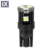 T10 W5W 12/32V W2,1x9,5d 90lm MEGA-LED7 ΔΙΑΘΛΑΣΗΣ ΛΕΥΚΟ (ΚΑΡΦΩΤΟ ΑΚΑΛΥΚΟ) 2ΤΕΜ.