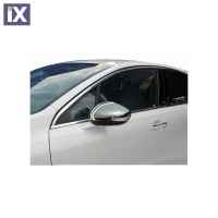 CITROEN C4 PICASSO / GRAND PICASSO II MPV 2013+ / DS5 / PEUGEOT 508 ΚΑΠΑΚΙΑ ΚΑΘΡΕΦΤΩΝ ΧΡΩΜΙΟ 2 ΤΕΜ. ΜΕΤΑΛΛΙΚΑ