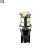 T10 9-30V W2,1x9,5d 6.500K 480lm 15SMD LED ΛΕΥΚΟ (ΚΑΡΦΩΤΟ-ΔΙΠΛΗΣ ΠΟΛΙΚΟΤΗΤΑΣ) 2ΤΕΜ.