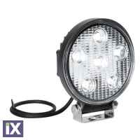 ΠΡΟΒΟΛΕΑΣ ΕΡΓΑΣΙΑΣ ΣΤΡΟΓΓΥΛΟΣ WL-16 - 6 LED 18W 10-30V (137x116x42 mm) BASIC LINE - 1 ΤΕΜ.