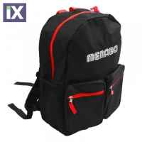 ΣΑΚΙΔΙΟ ΤΑΞΙΔΙΟΥ BACKPACK 20Lt 43x30x15 ΜΑΥΡΟ-ΚΟΚΚΙΝΟ MENABO