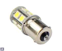 P21W 12V BA15s LED 13xSMD5050 ΛΕΥΚΟ (ΜΟΝΟΠΟΛΙΚΟ) 1ΤΕΜ.